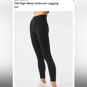 7/8 High-Waist Airbrush Legging